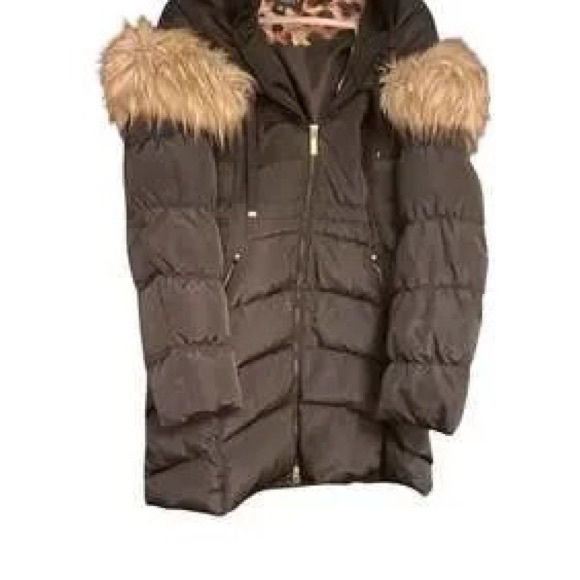 Other - Stylish Black Kids Jacket with Faux Fur Trim